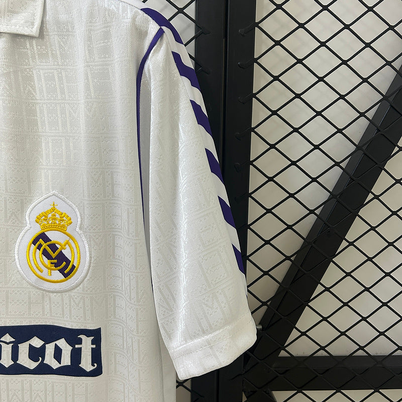 Real Madrid. Camiseta local 1989-1990