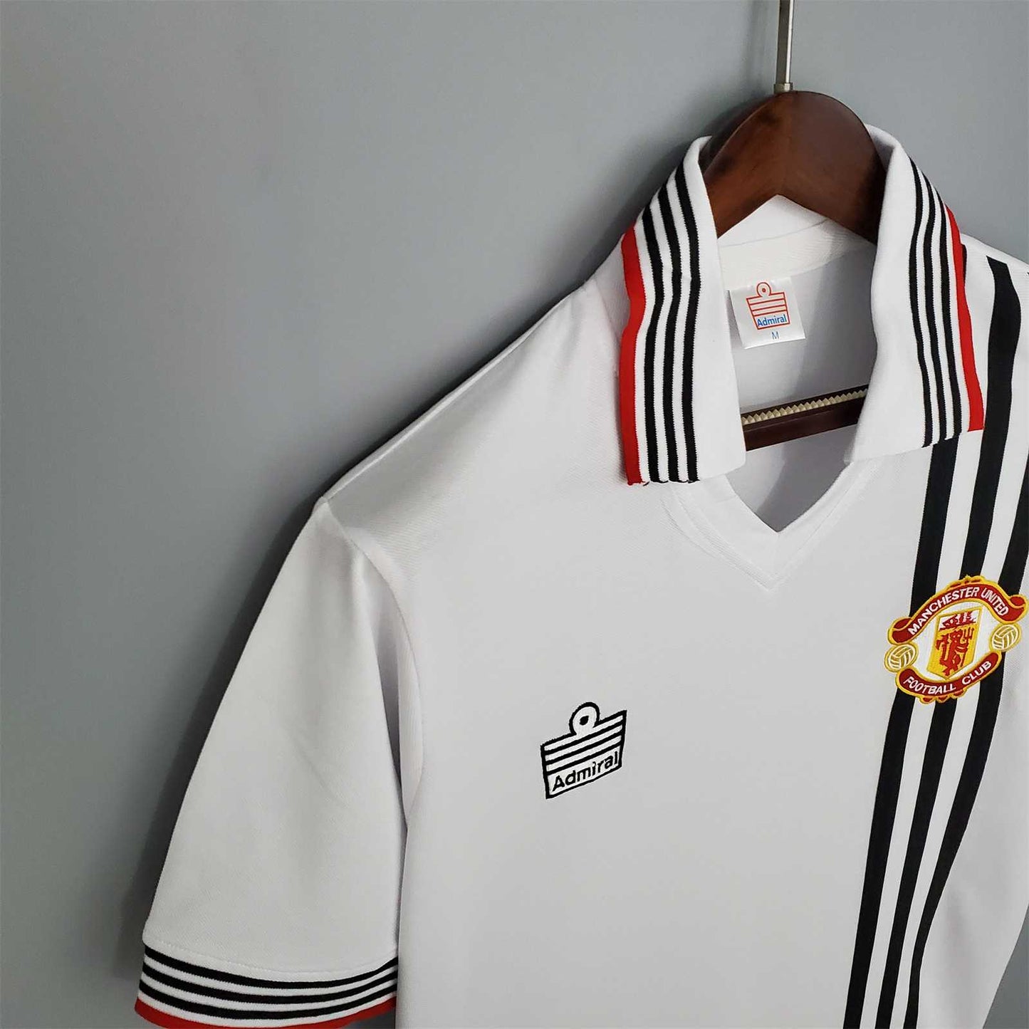 Manchester United. Camiseta visitante 1975-1980