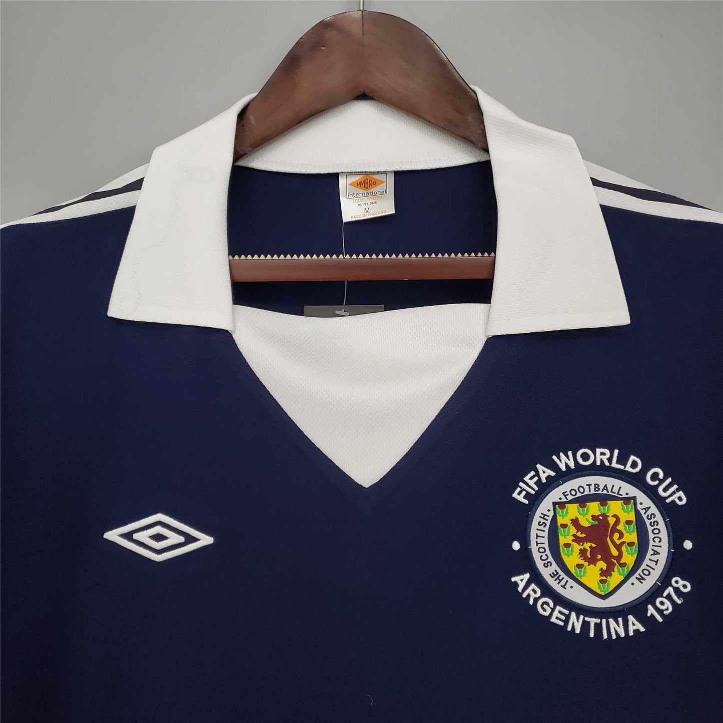 Selección de Escocia. Camiseta local 1978