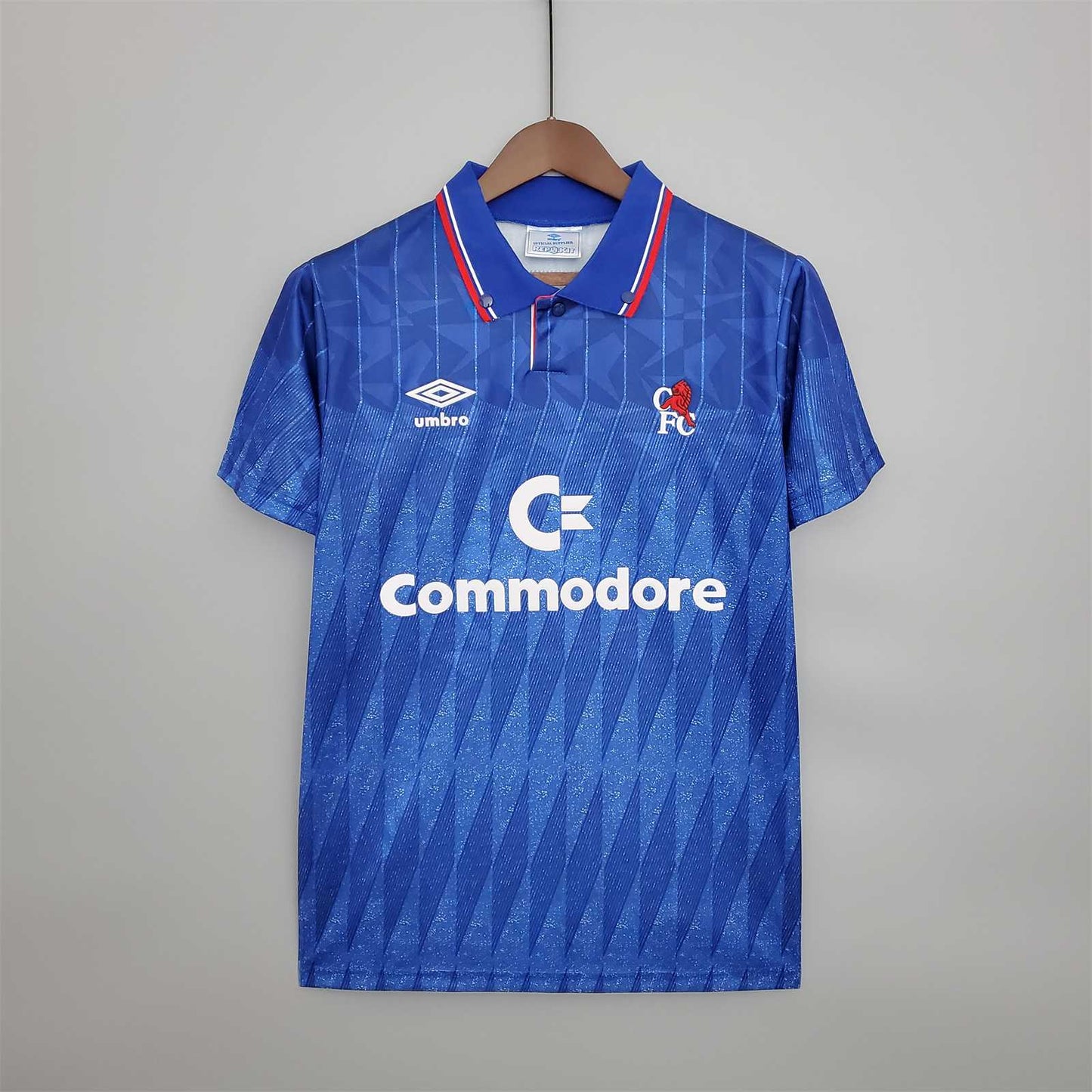 Chelsea. Camiseta local 1989-1991