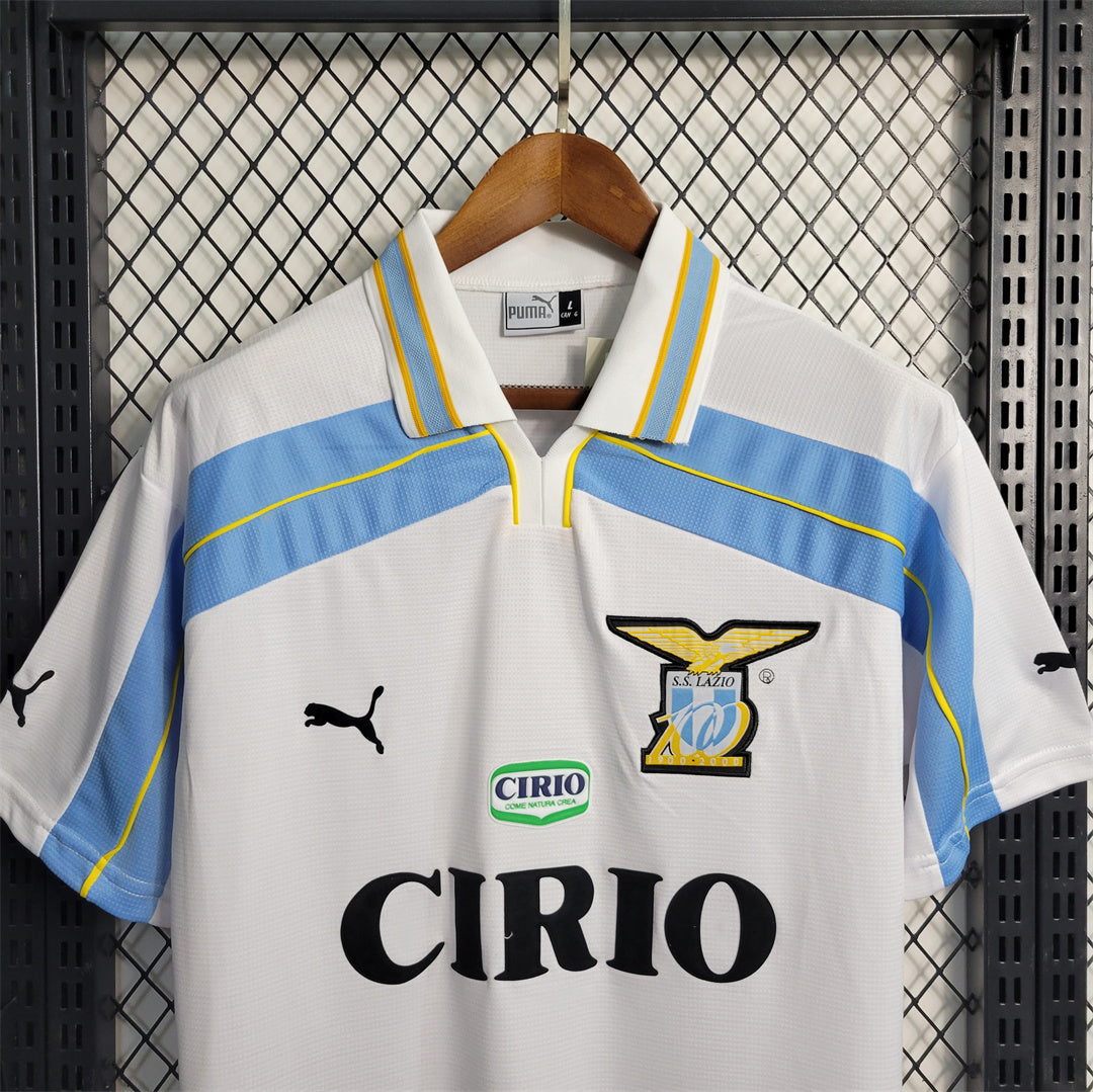 Lazio. Camiseta visitante 1998-2000