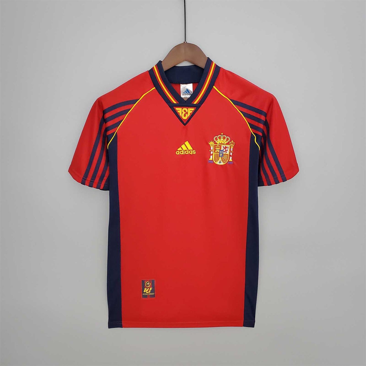 Selección de España. Camiseta local 1998