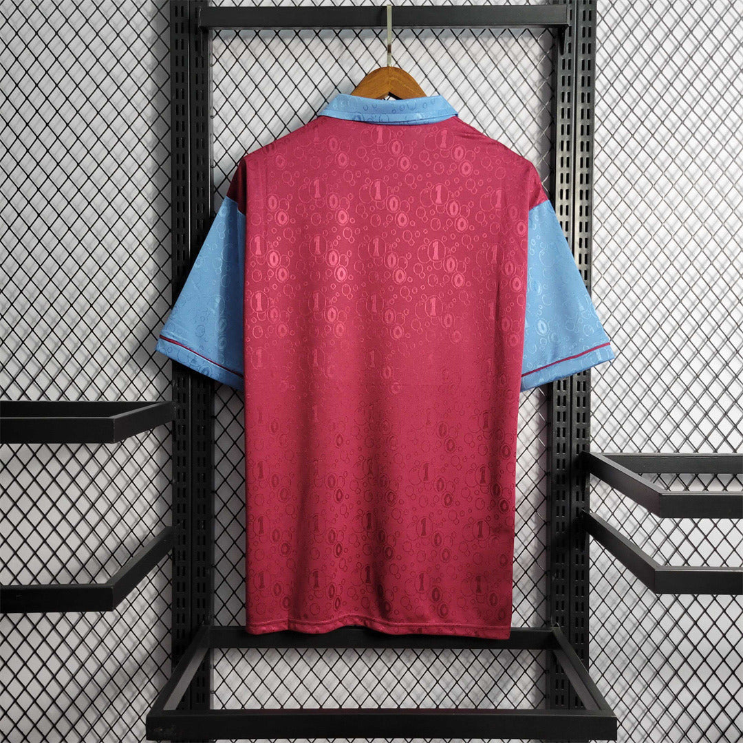 West Ham United. Camiseta local 1995-1997