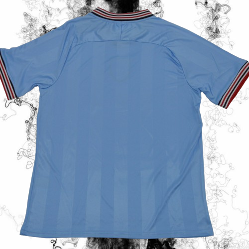 Sunderland. Camiseta visitante 1986-1987