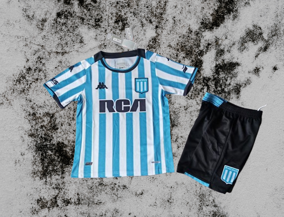 Racing. Kit Niño local 2024-2025