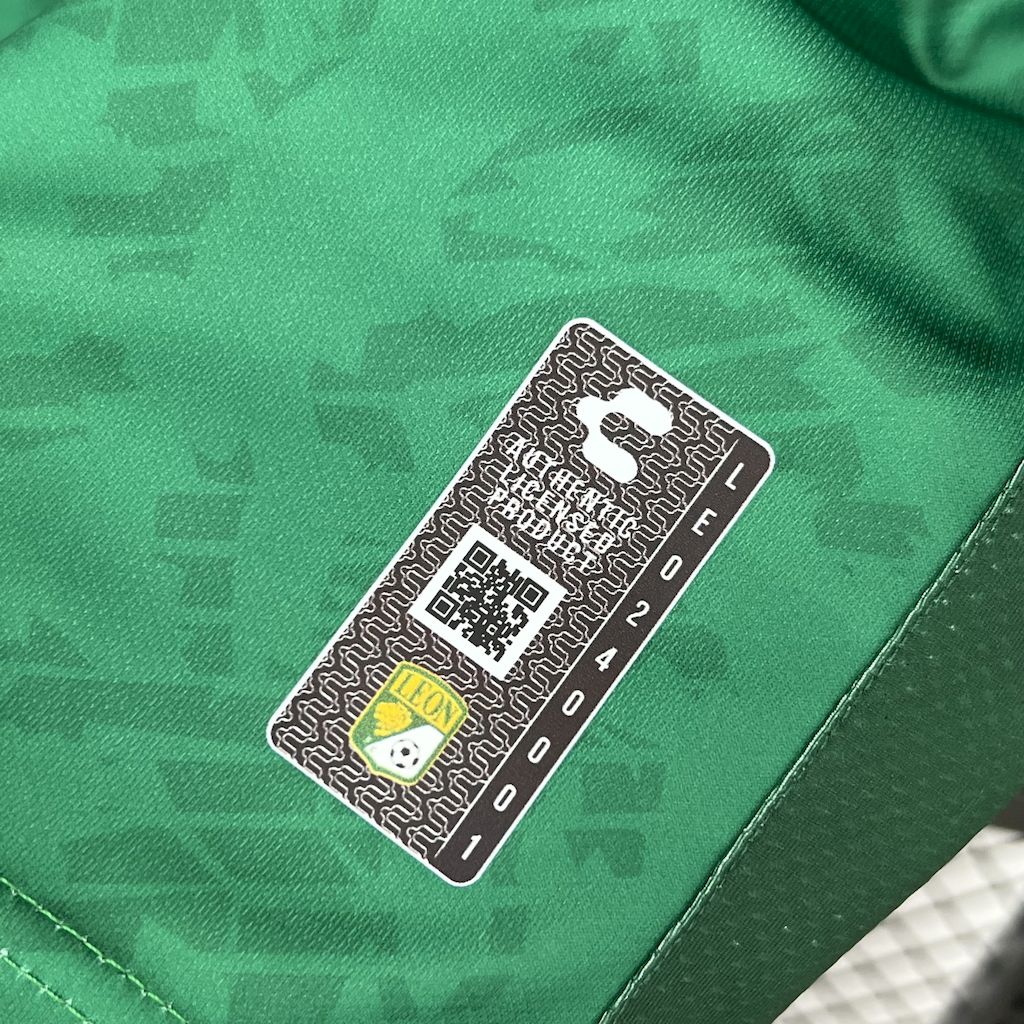 Club León. Camiseta local 2025