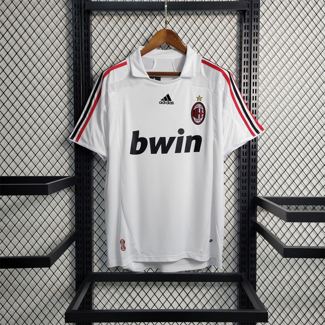 AC Milán. Camiseta visitante 2007-2008