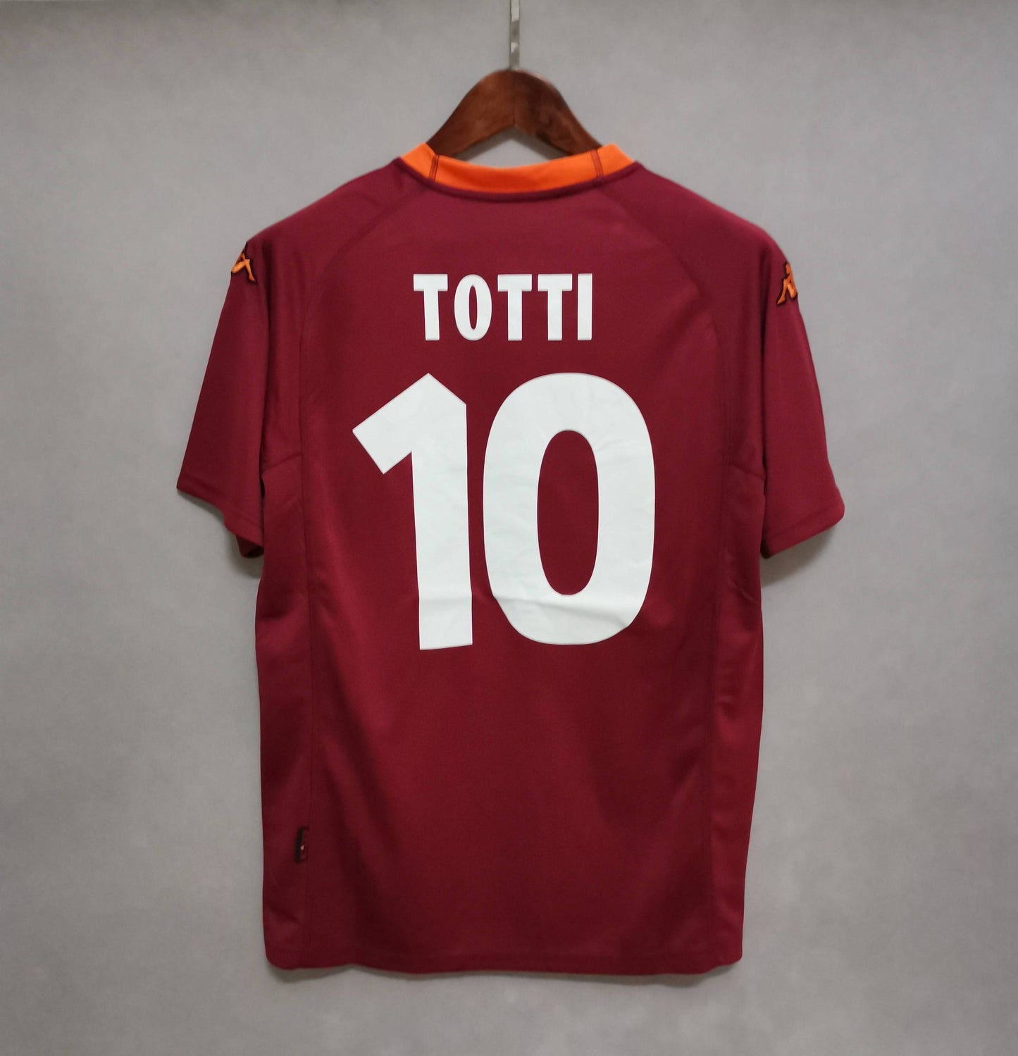 AS Roma. Camiseta local 2000-2001