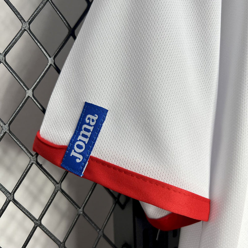 Rayo Vallecano. Camiseta local 2001-2002