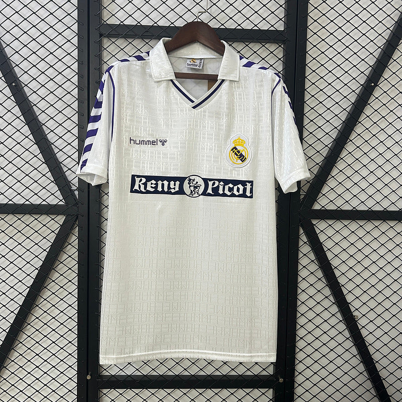 Real Madrid. Camiseta local 1989-1990