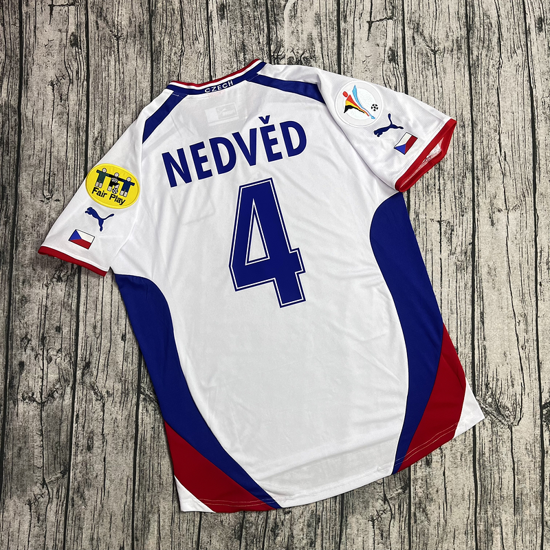 Selección de República Checa. Camiseta visitante 2000