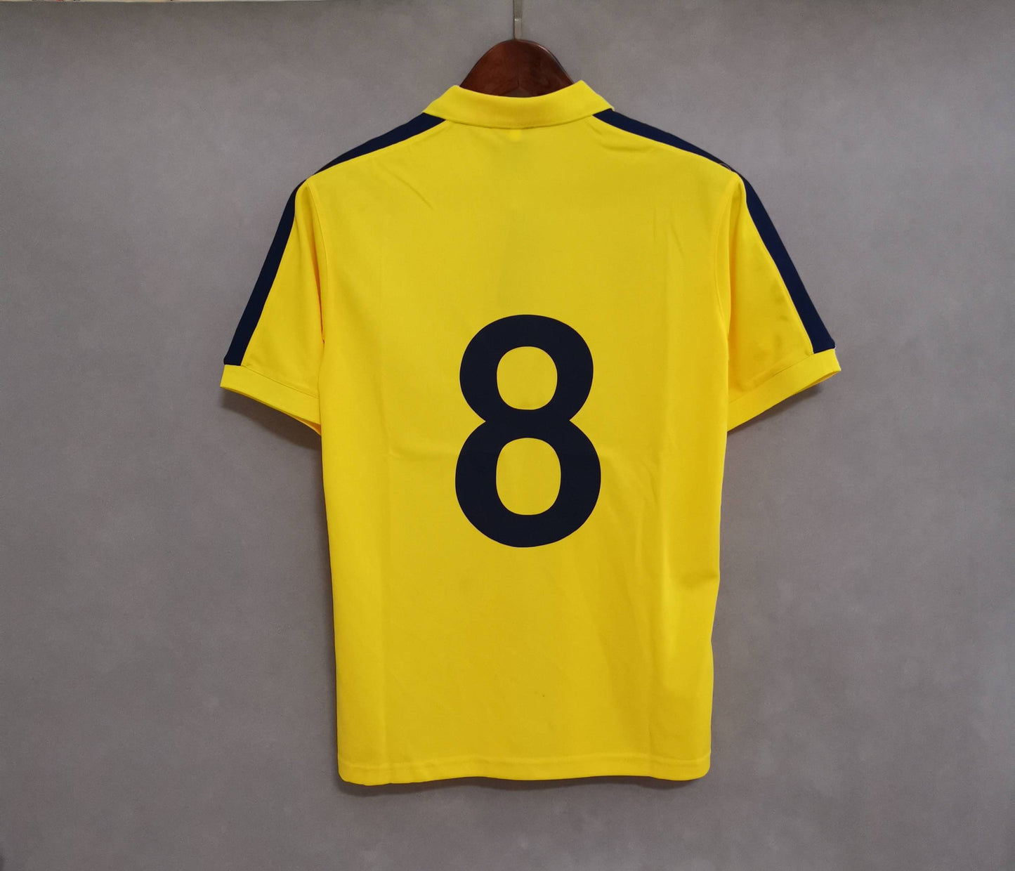 Leeds United. Camiseta visitante 1978