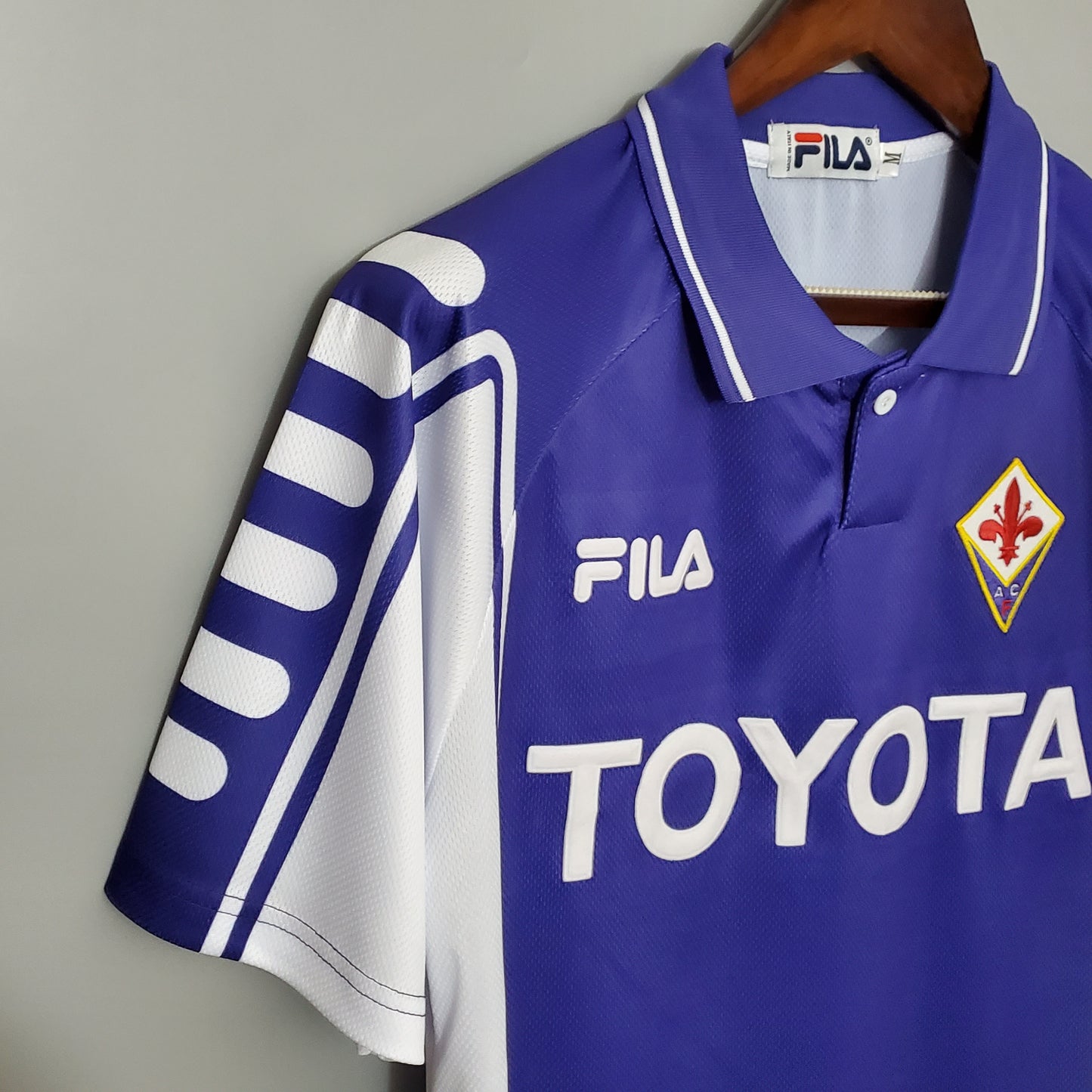 Fiorentina. Camiseta local 1999-2000