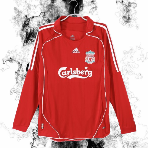 Liverpool. Camiseta local 2006-2007