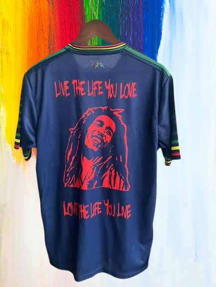 Ajax. Camiseta Edición Especial Bob Marley 2025 Blue