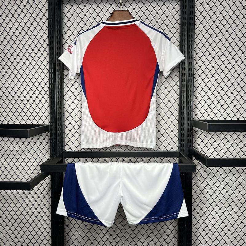 Arsenal. Kit Niño local 2024-2025