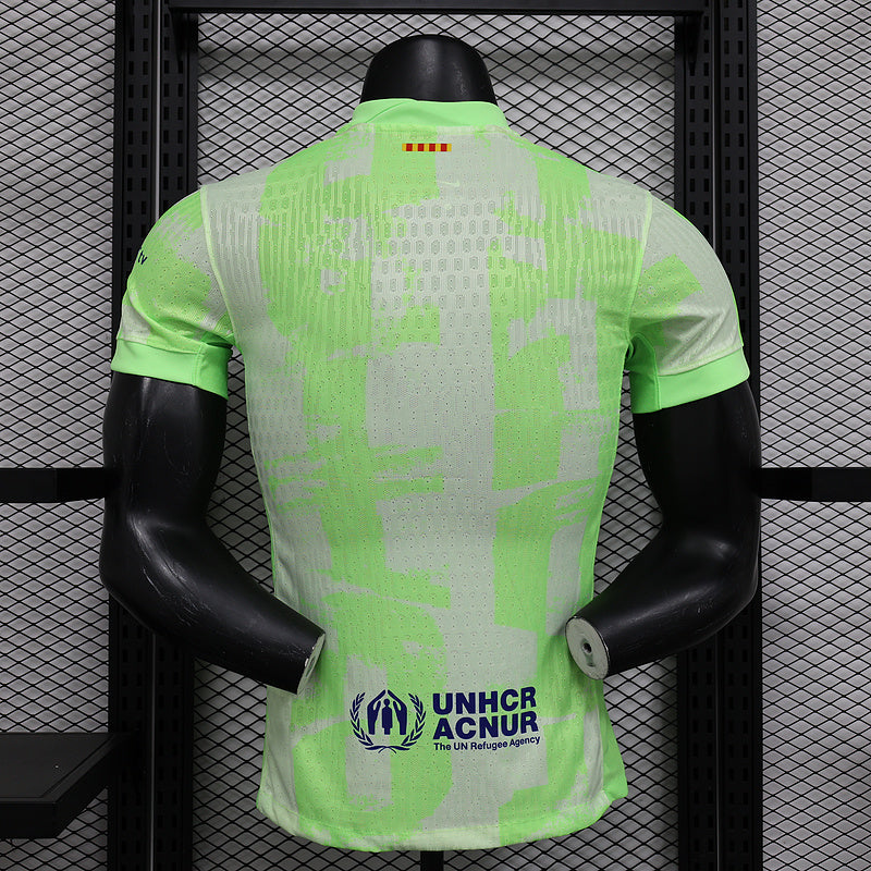 FC Barcelona. Tercera camiseta Versión Jugador 2024-2025