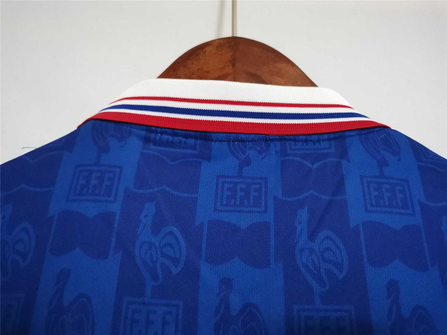 Selección de Francia. Camiseta local 1996