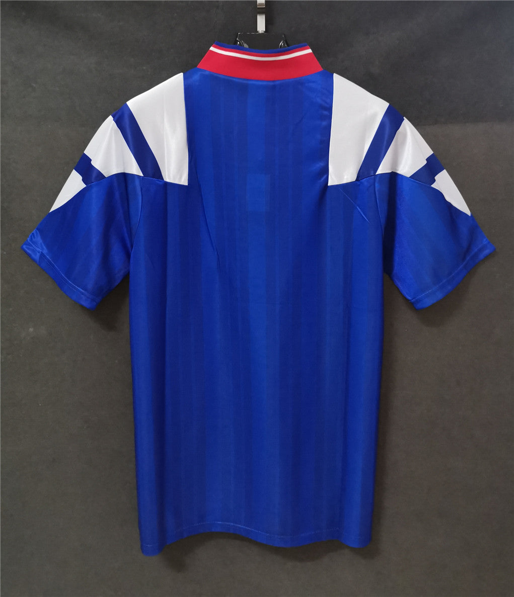 Rangers. Camiseta local 1992-1994