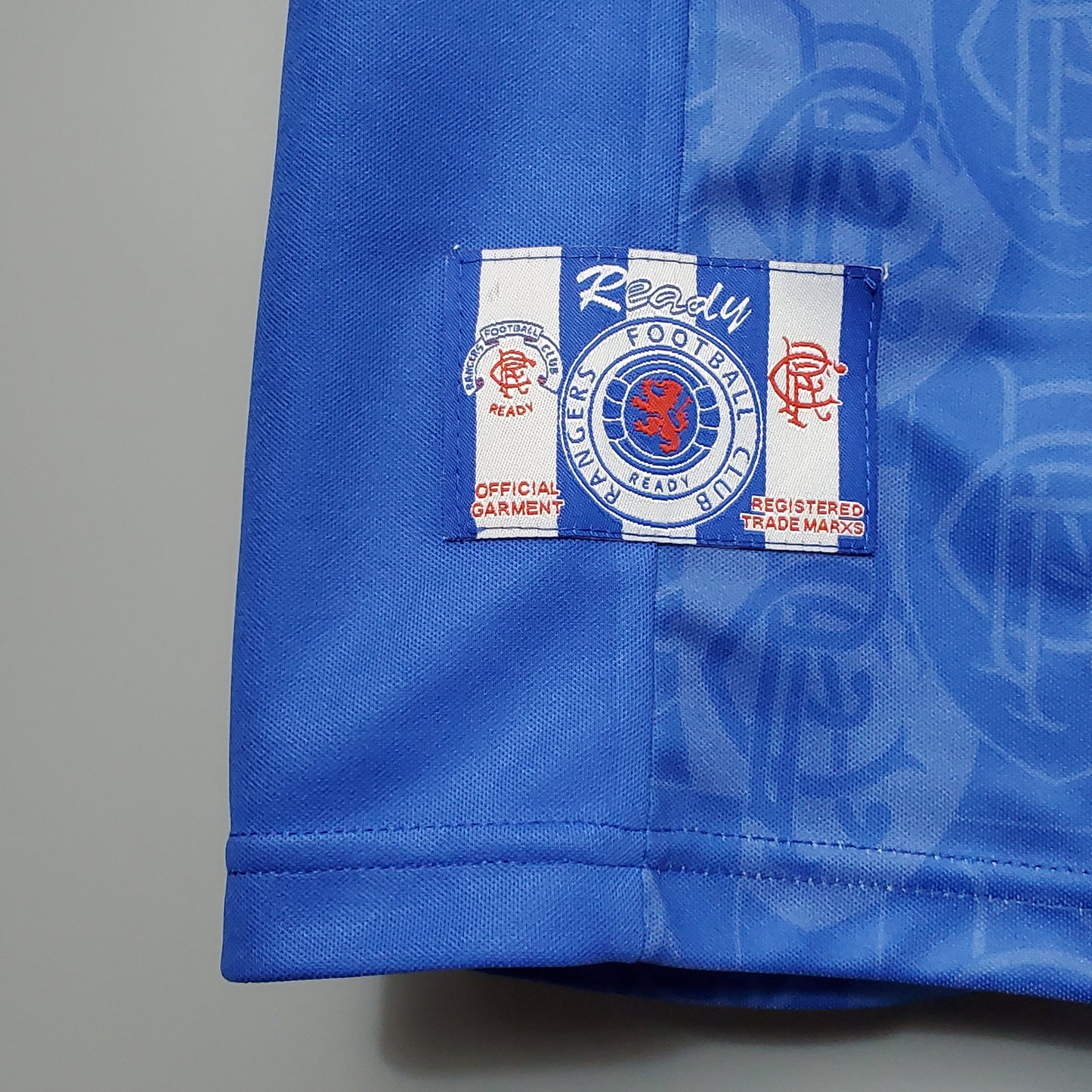 Glasgow Rangers. Camiseta local 1996-1997