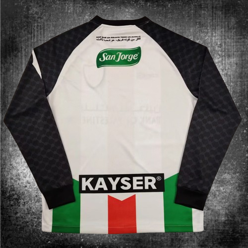 Palestino. Camiseta local manga larga 2025