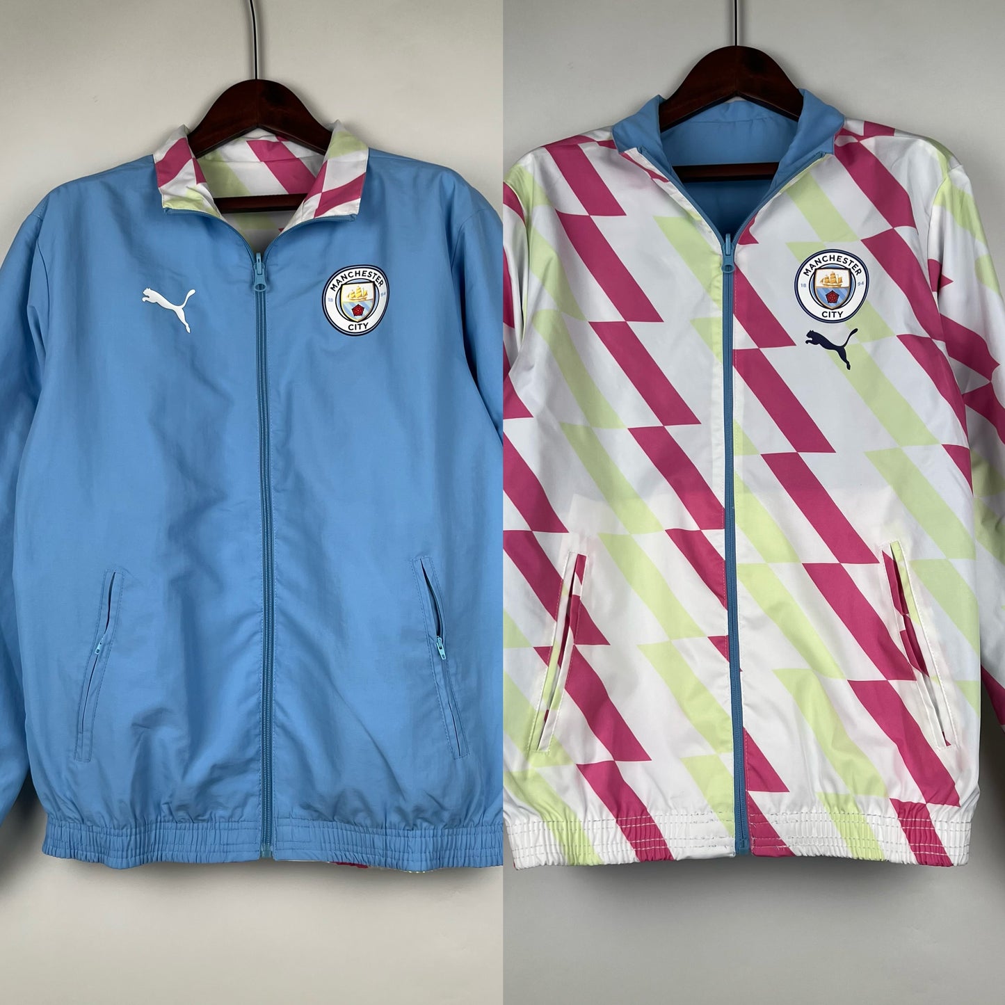 Manchester City. Cortaviento reversible