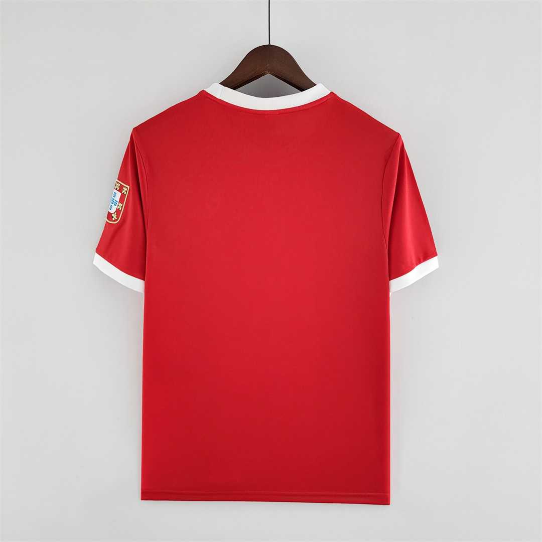 Benfica. Camiseta local 1973-1974