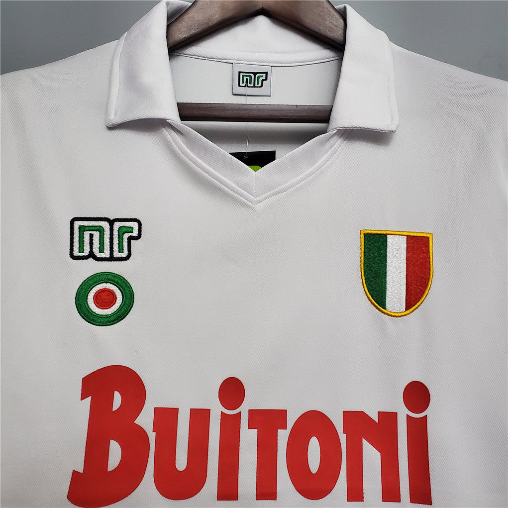Napoli. Camiseta visitante 1987-1988