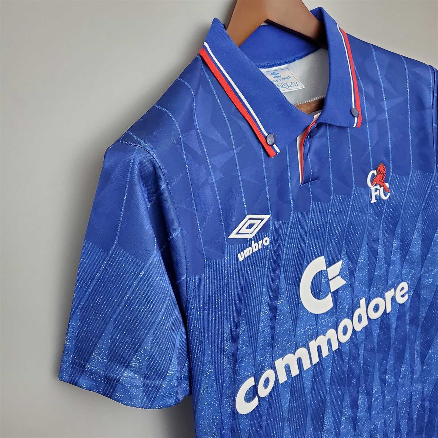 Chelsea. Camiseta local 1989-1991