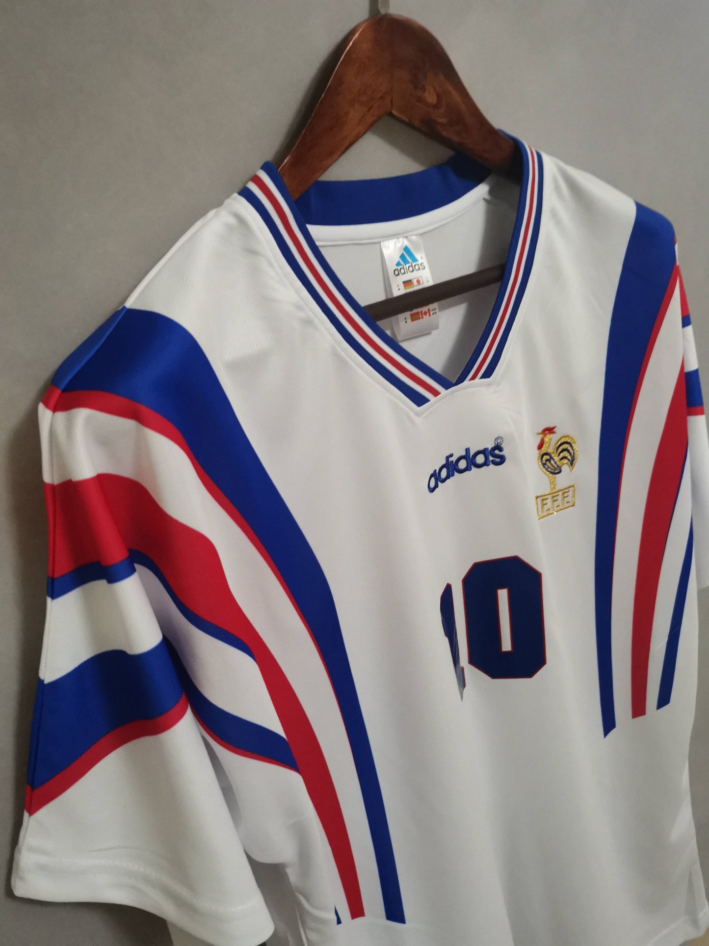 Selección de Francia. Camiseta visitante 1996