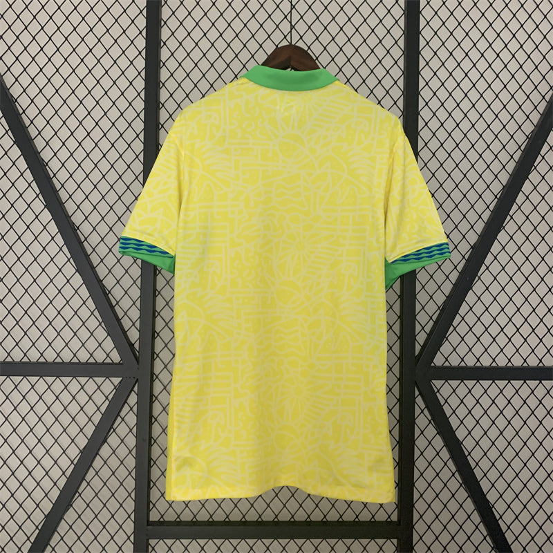 Selección de Brasil. Camiseta local 2024
