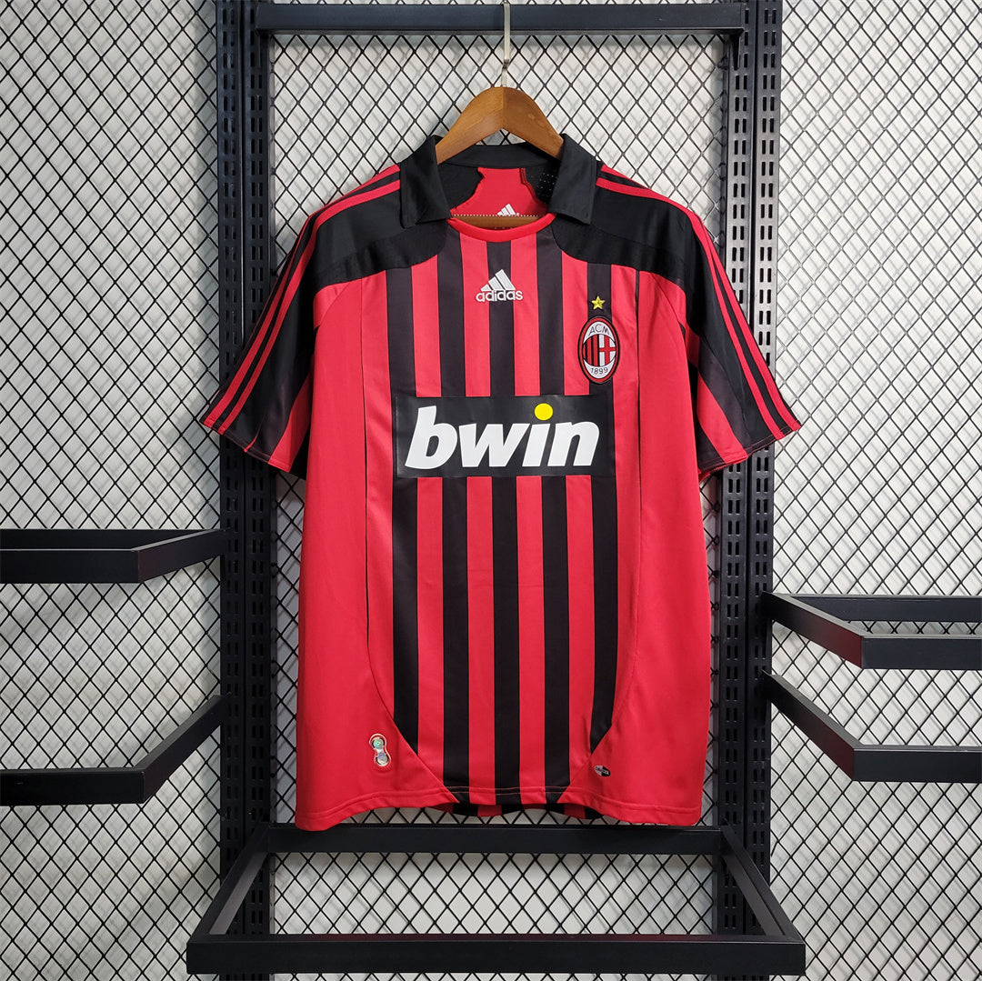 AC Milán. Camiseta local 2007-2008