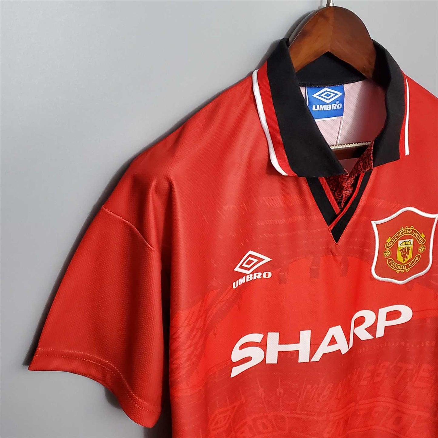 Manchester United. Camiseta local 1994-1996