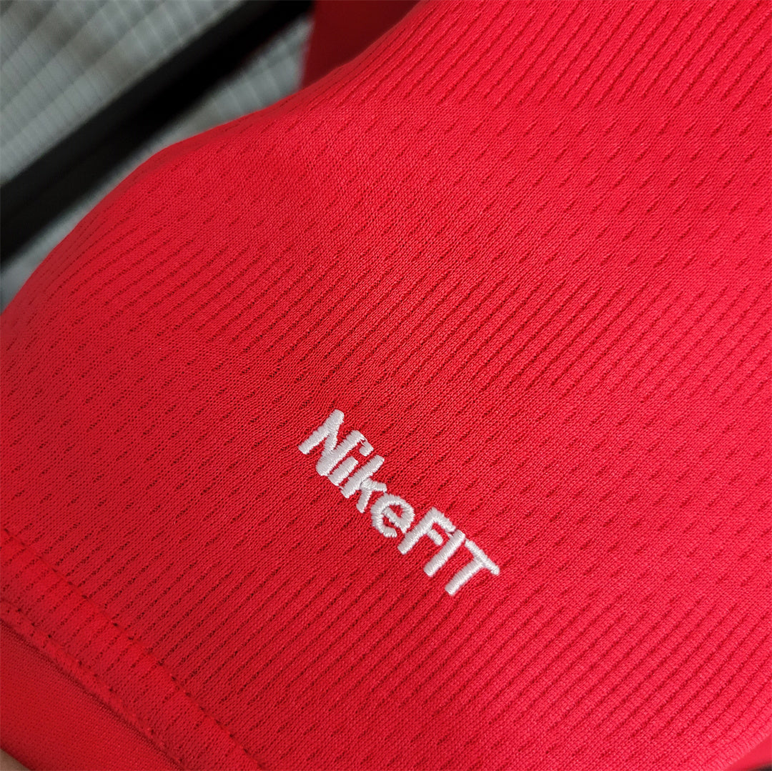 Manchester United. Camiseta local 2007-2008 (Estampado Ronaldo)