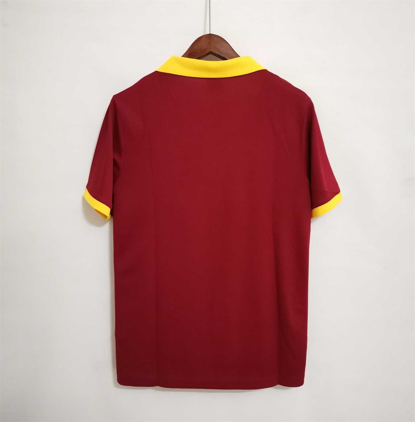 AS Roma. Camiseta local 1989-1990