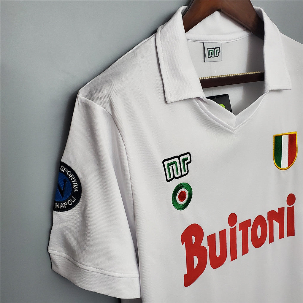 Napoli. Camiseta visitante 1987-1988