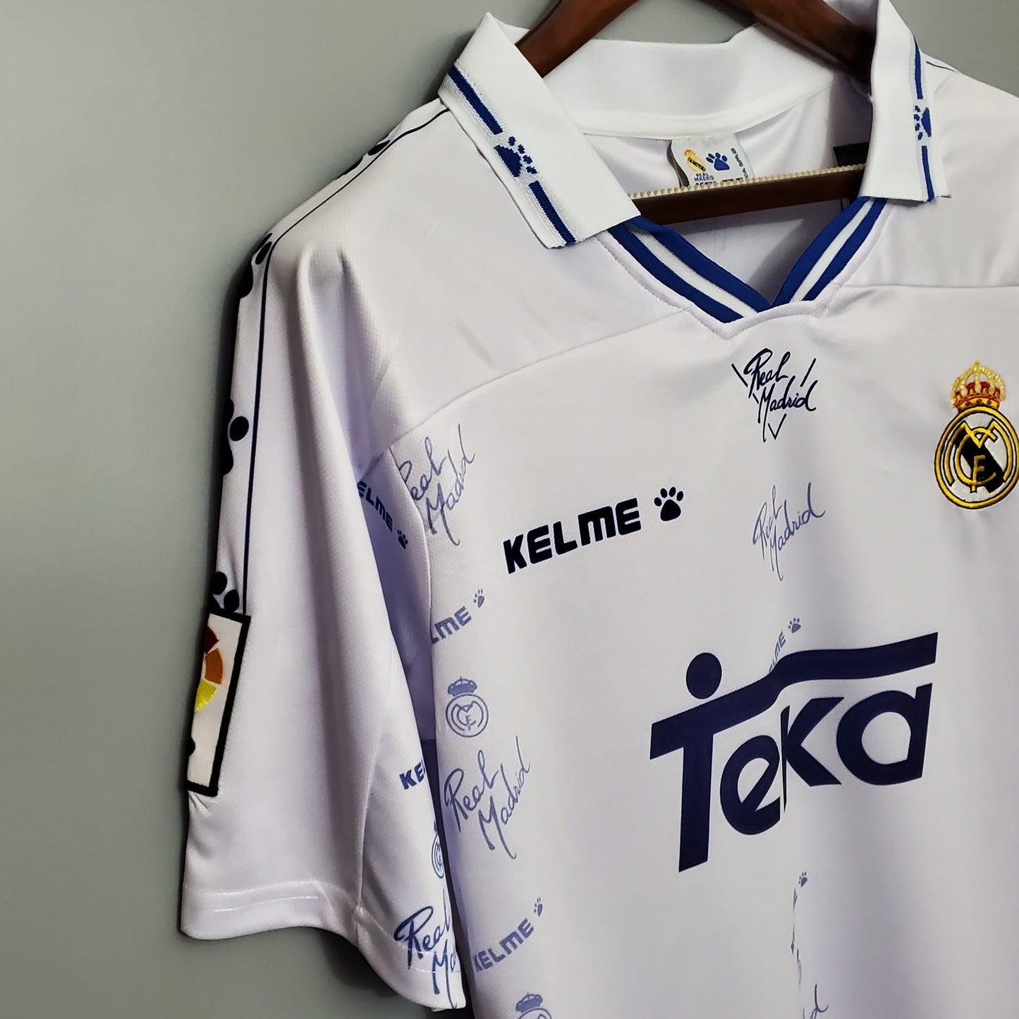 Real Madrid. Camiseta local 1994-1996