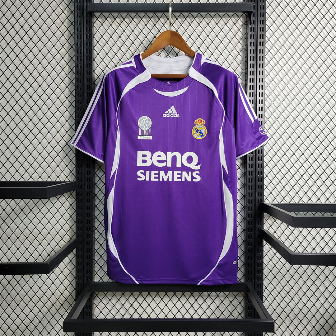 Real Madrid. Camiseta visitante 2006-2007