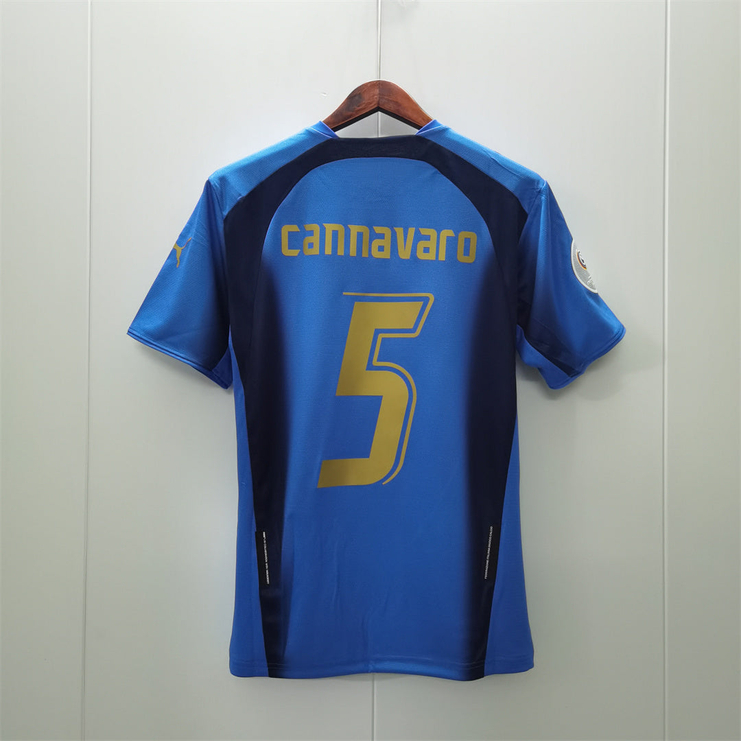 Selección de Italia. Camiseta local 2006