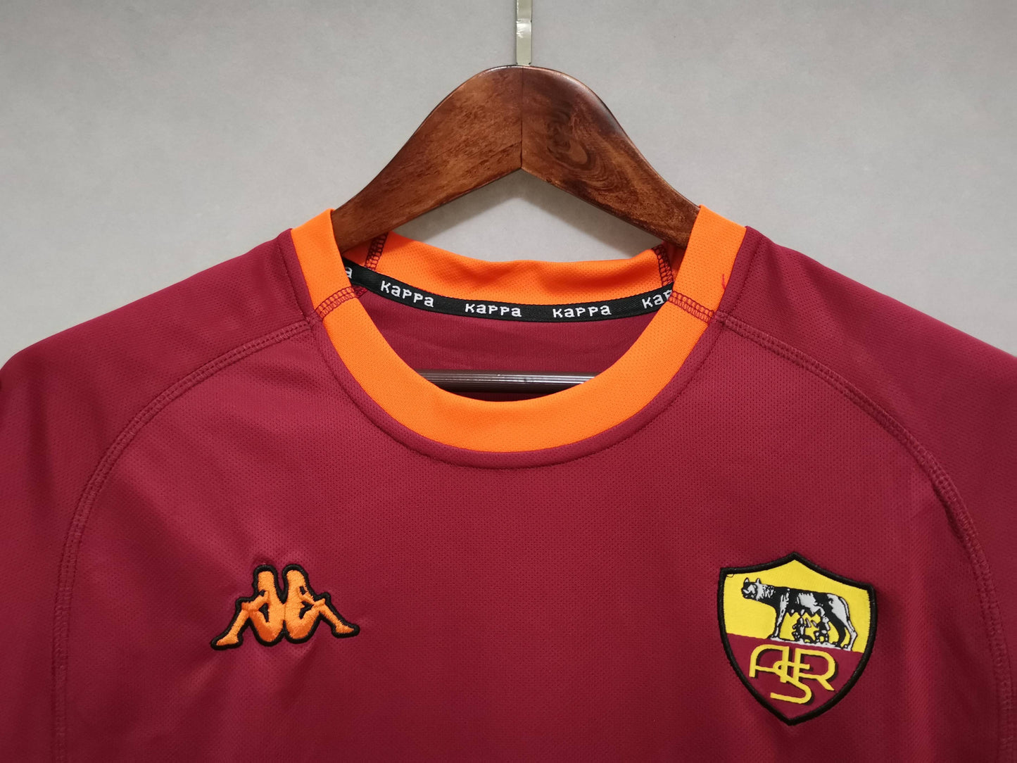 AS Roma. Camiseta local 2000-2001