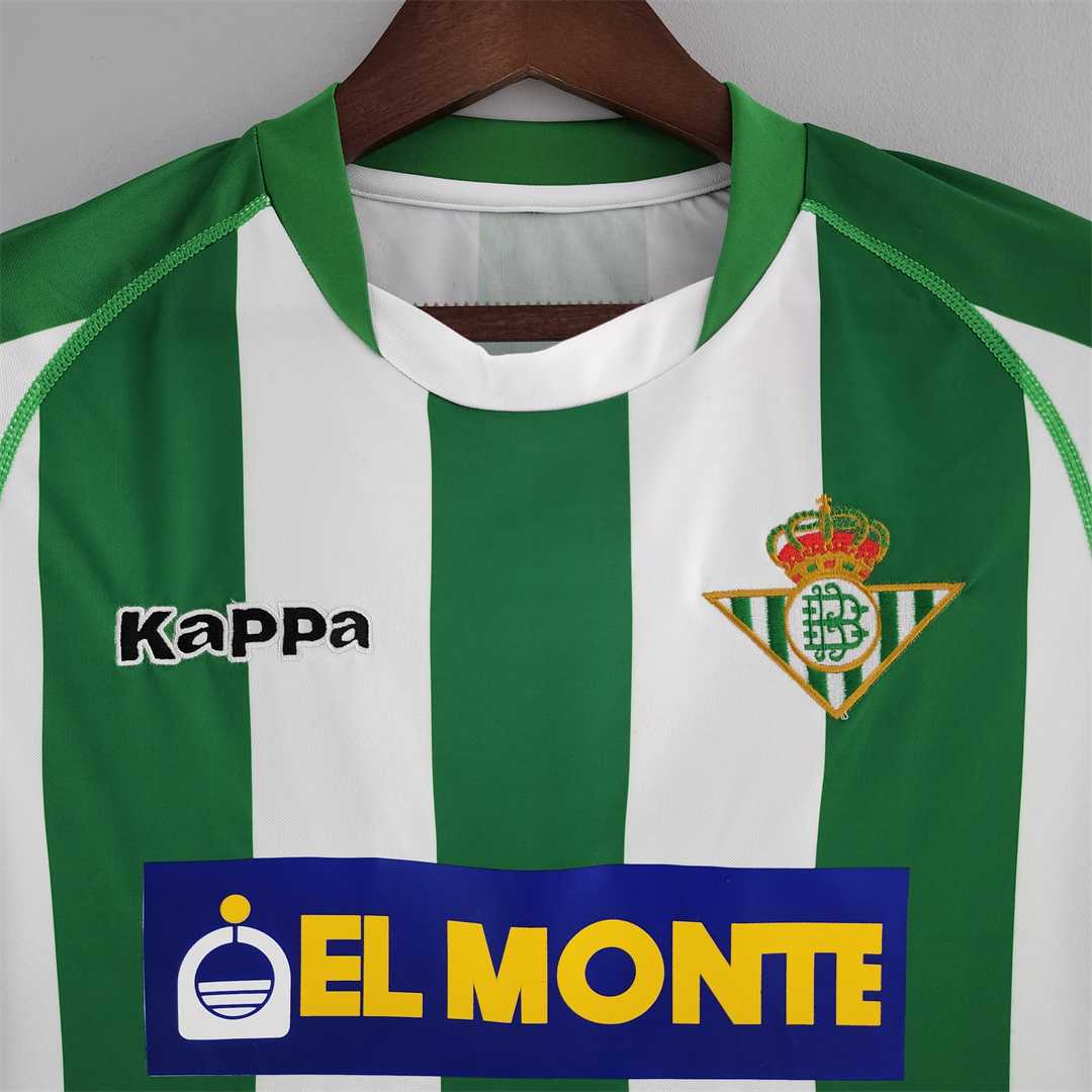 Real Betis. Camiseta local 2001-2002