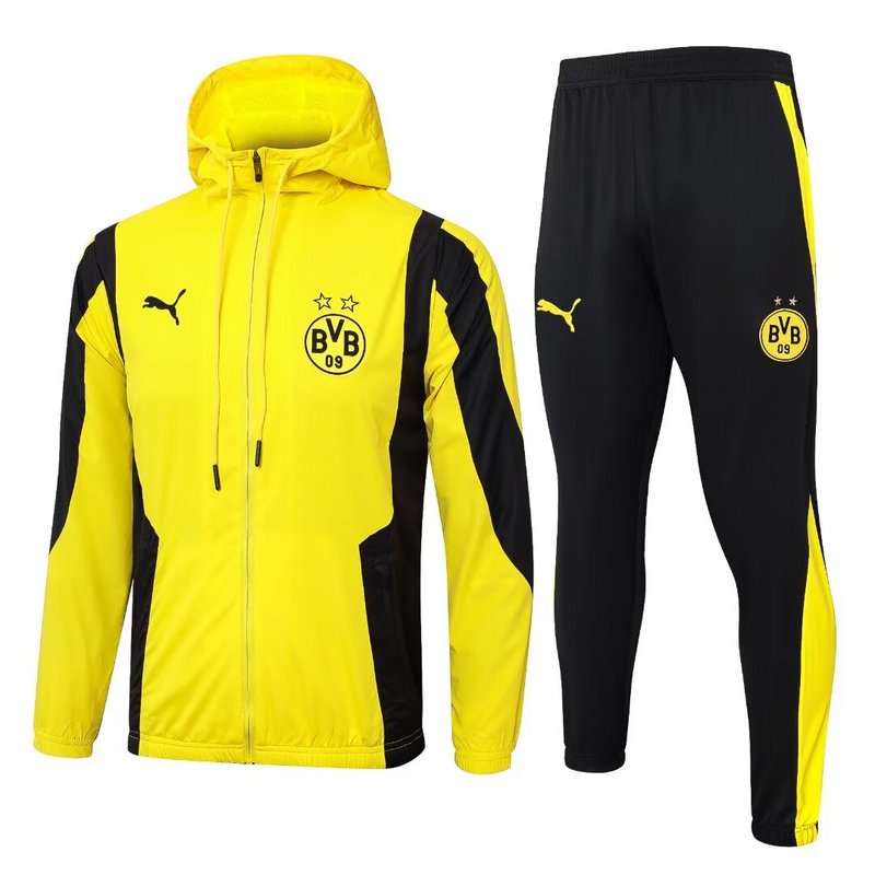 Borussia Dortmund. Conjunto 2025 (Poleron c/gorro)