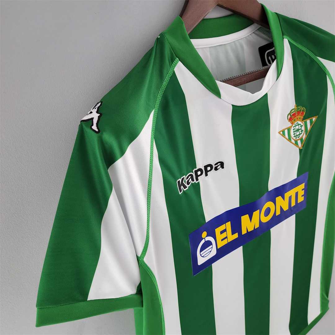 Real Betis. Camiseta local 2001-2002