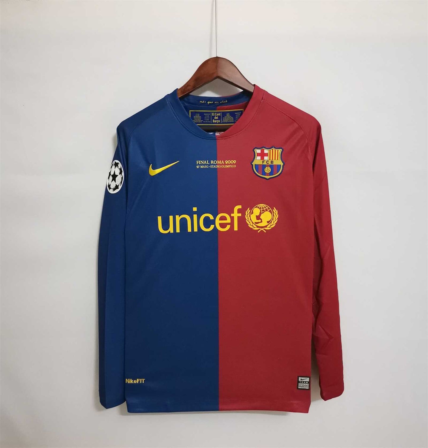 FC Barcelona. Camiseta local 2008-2009
