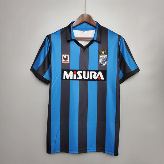 Inter de Milán. Camiseta local 1988-1989