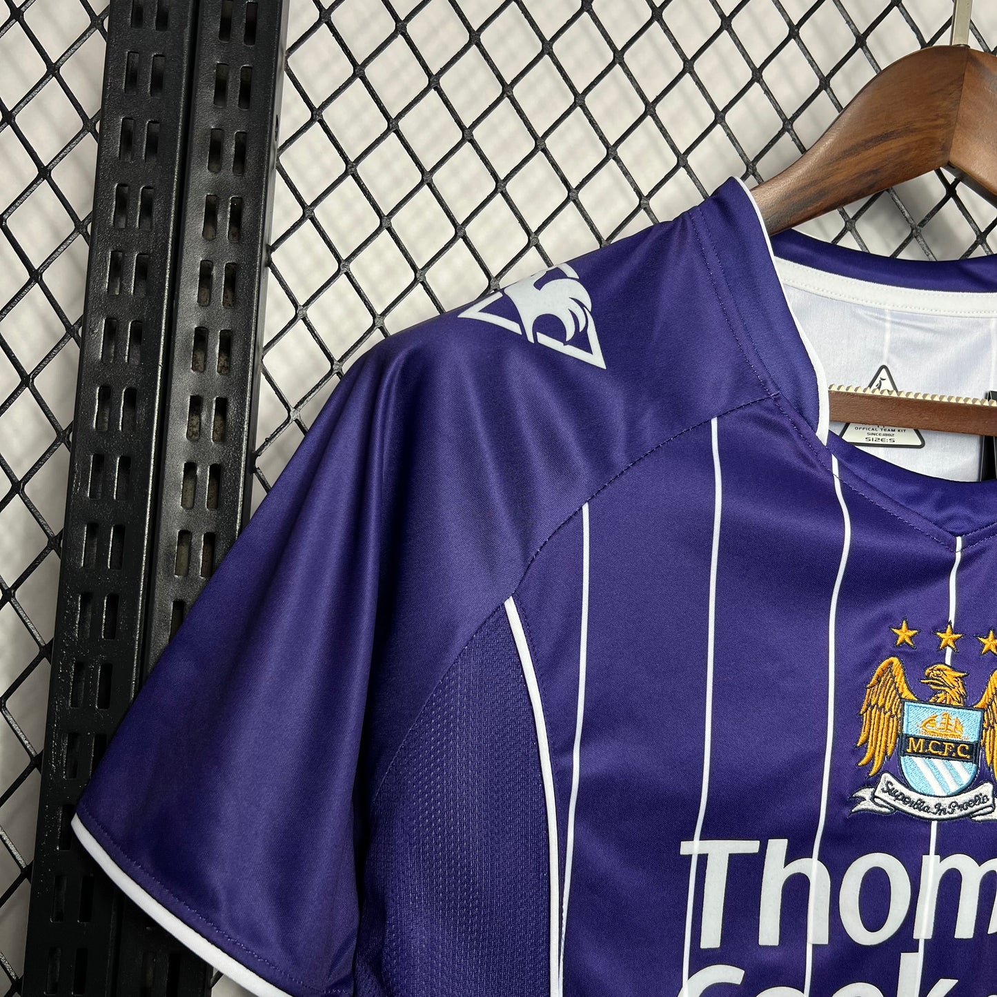 Manchester City. Camiseta visitante 2007-2008