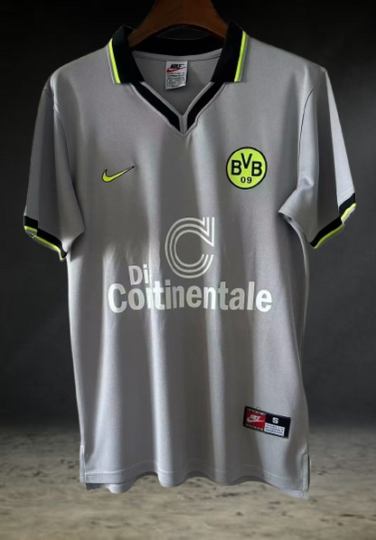 Borussia Dortmund. Camiseta visitante 1997-1998