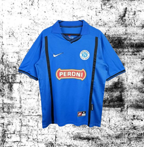 Napoli. Camiseta local 1999-2000