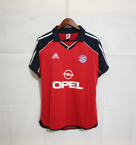 Bayern Munich. Camiseta local UCL 2000-2001