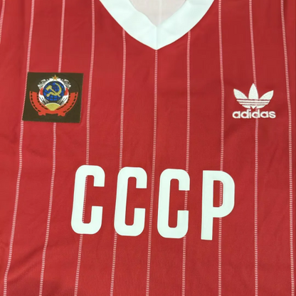 Selección Unión Soviética. Camiseta local 1982-1983
